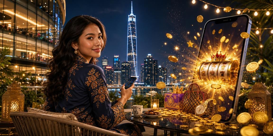 Kuala Lumpur user enjoying usj21 online casino on a smartphone in Malaysian style