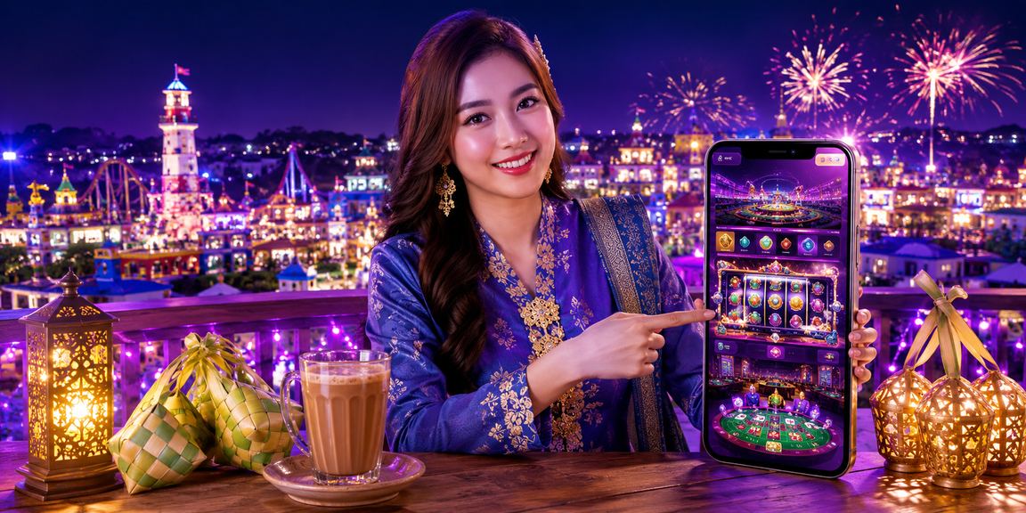 usj21 sign-up bonus offer for Malaysian users in traditional baju kurung attire